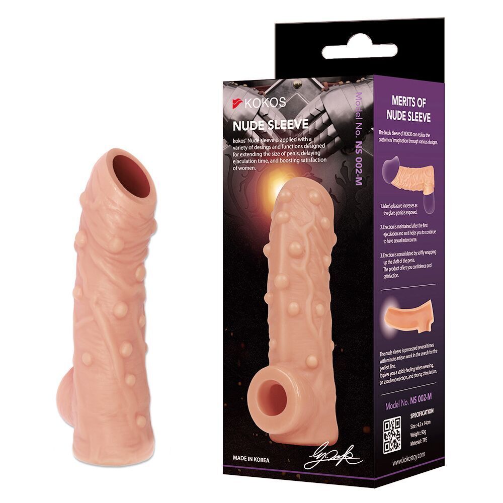 Насадка на член Kokos Nude Sleeve