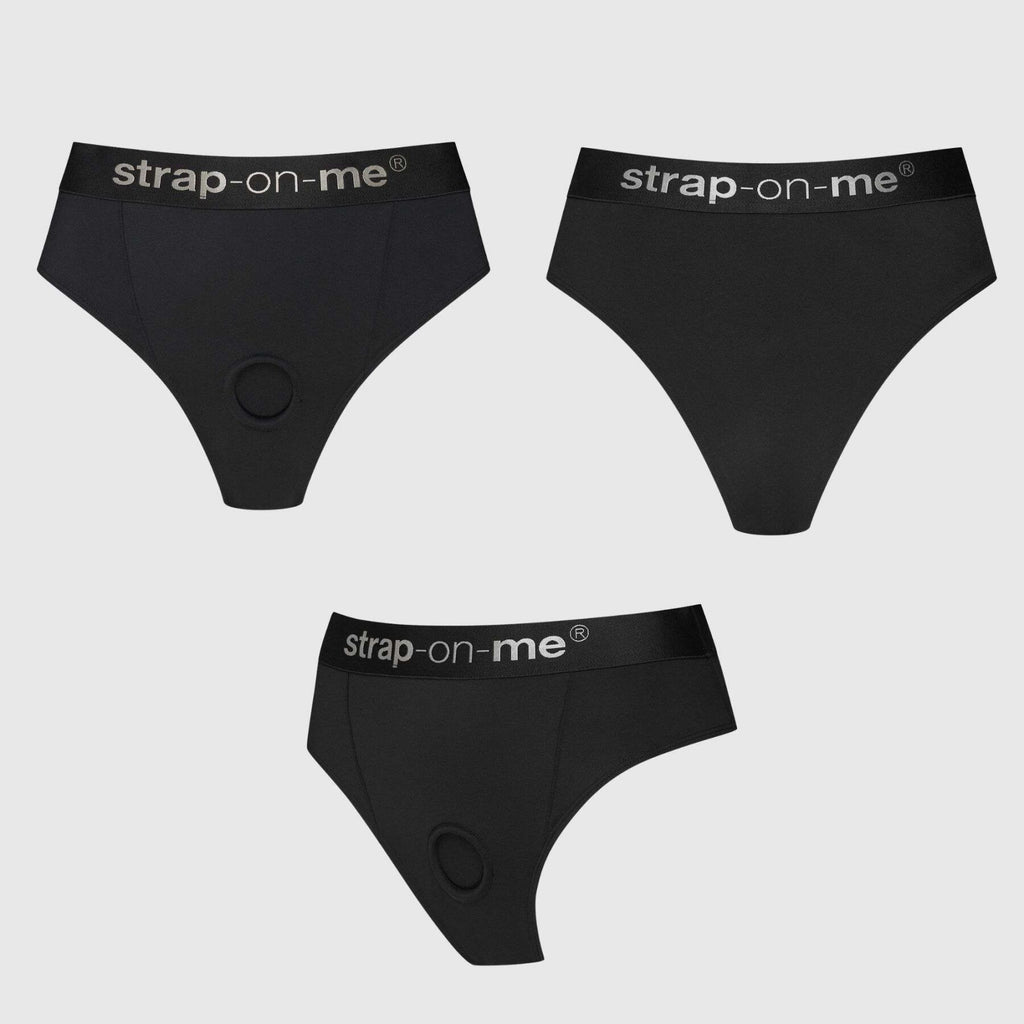 Трусики з фіксацією дилдо Strap-On-Me Harness Lingerie Idole