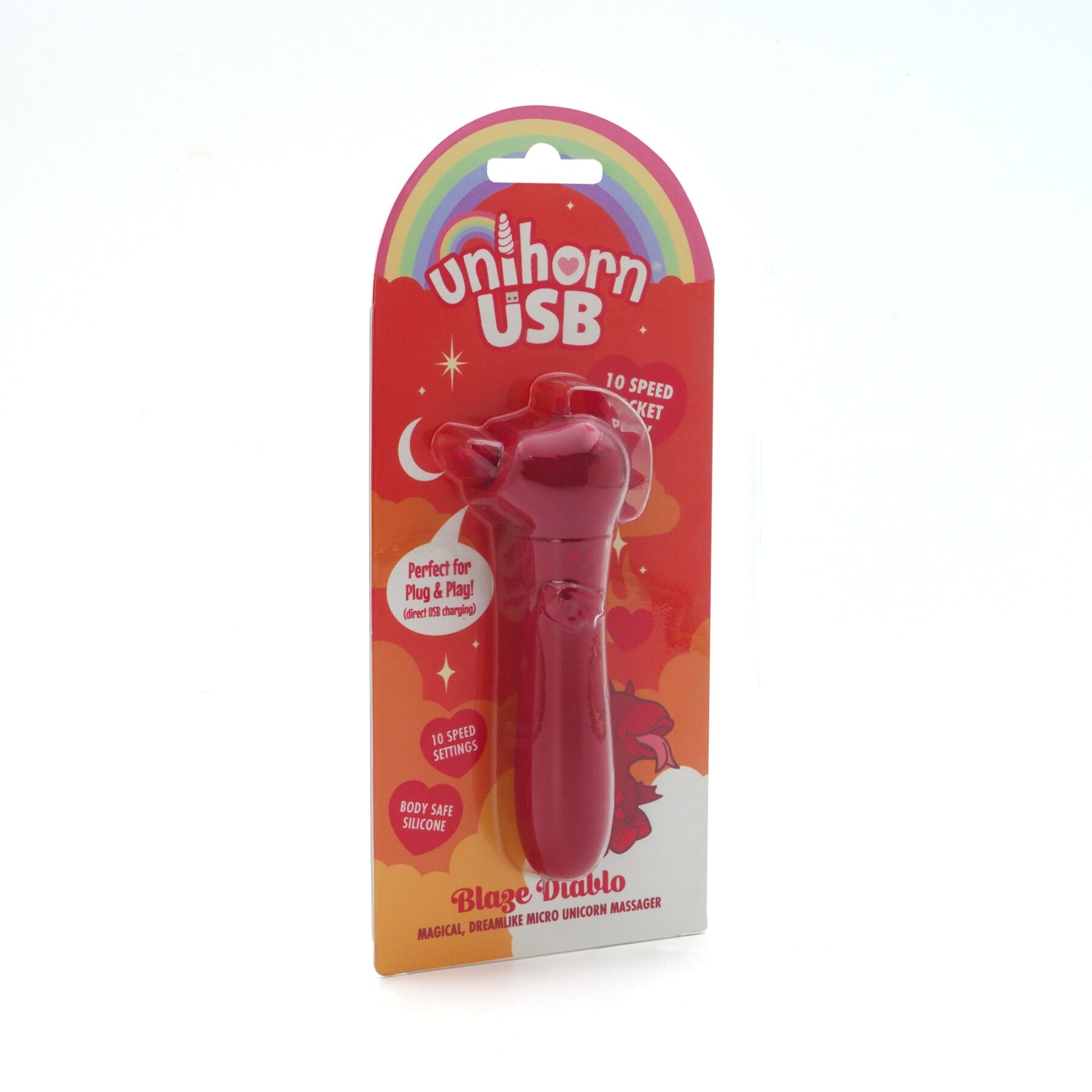 Вібратор-єдиноріжка Unihorn USB Bullet - Blaze Diablo віброкуля