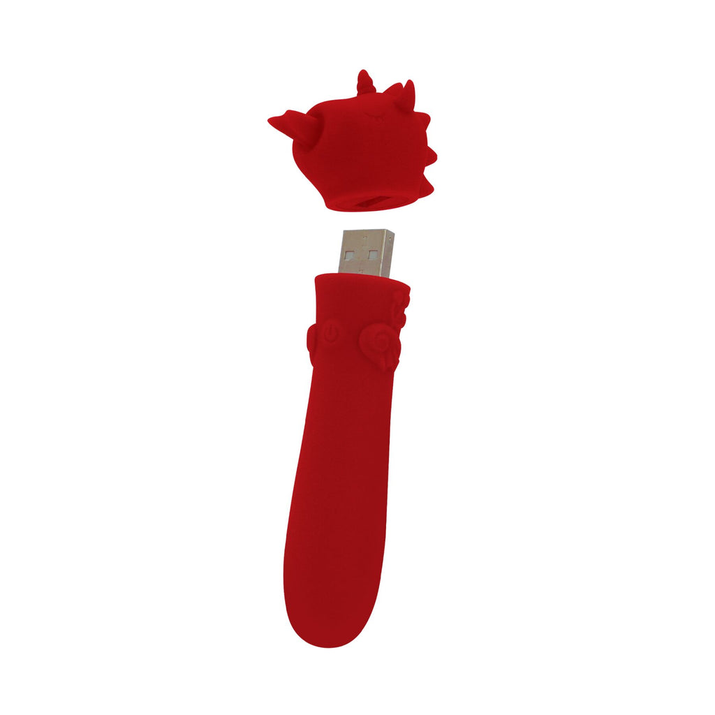 Вібратор-єдиноріжка Unihorn USB Bullet - Blaze Diablo віброкуля