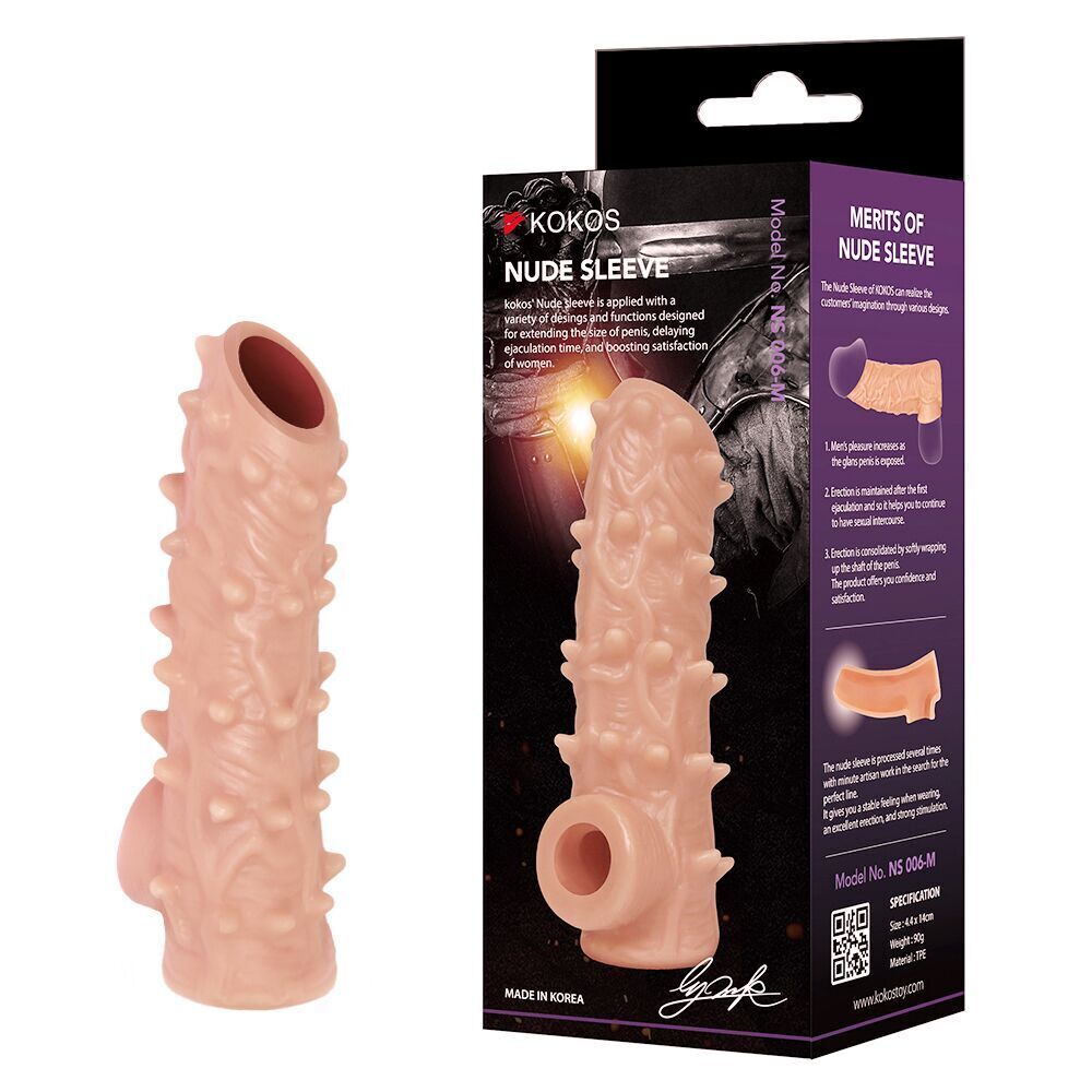 Насадка на член Kokos Nude Sleeve