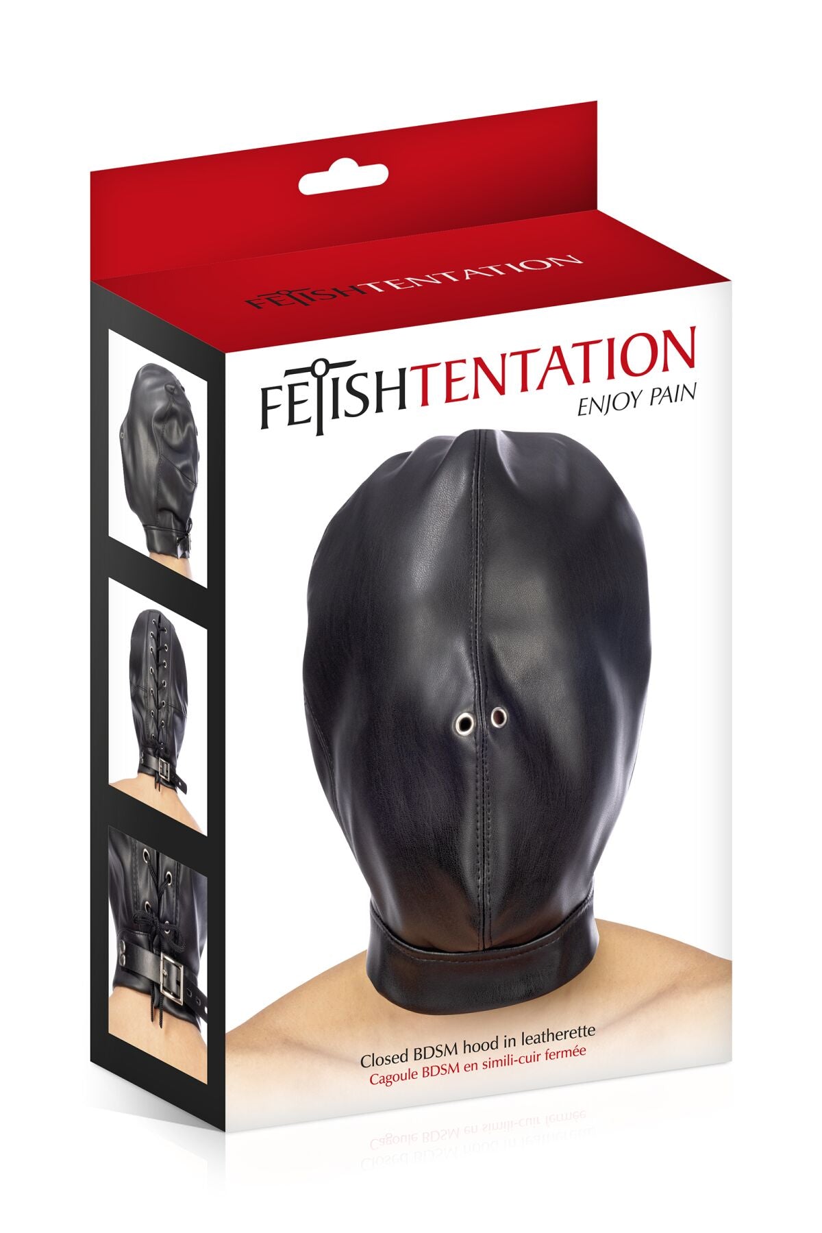 Капюшон для БДСМ Fetish Tentation Closed BDSM hood