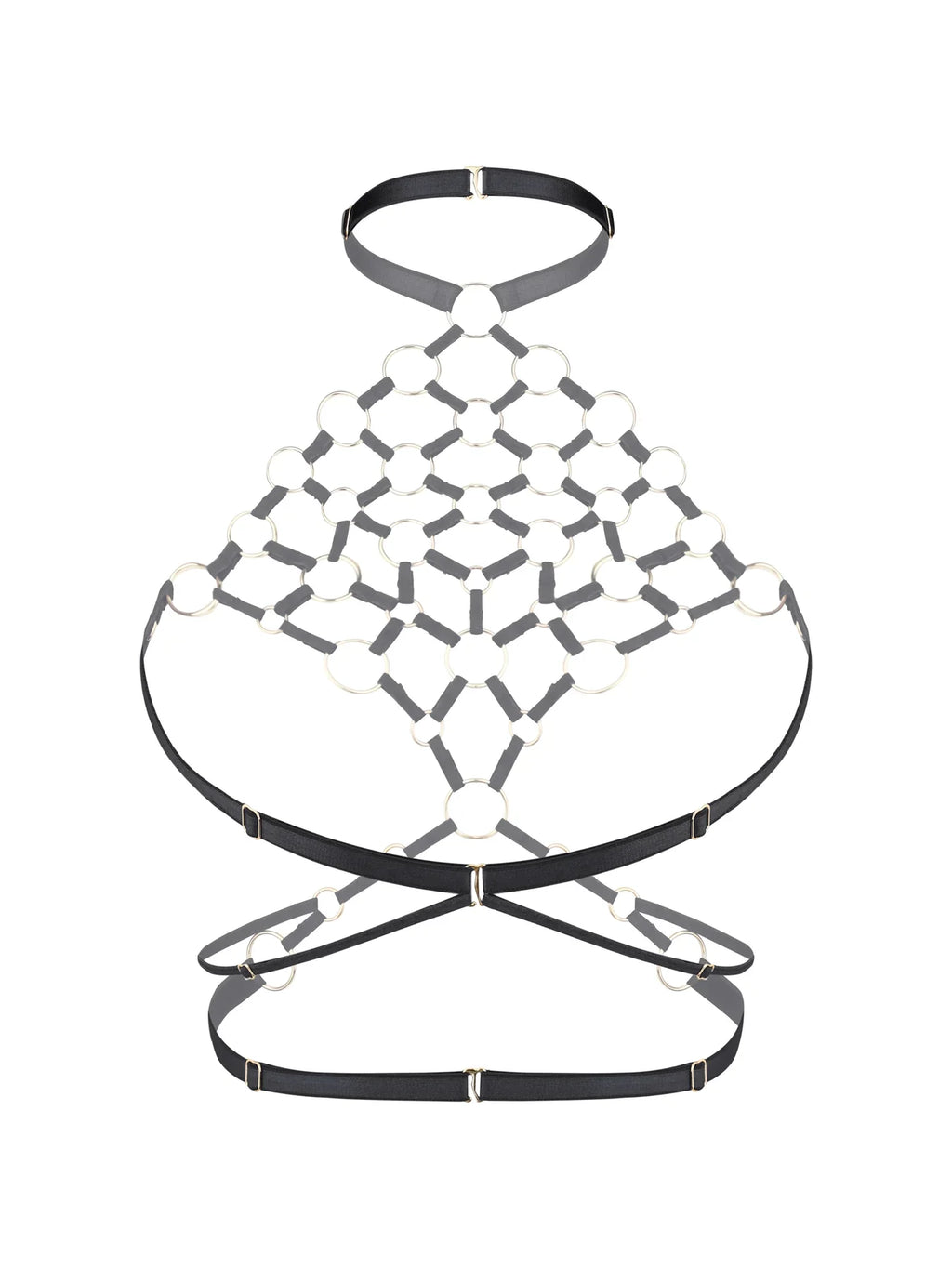 Spark Black Harness