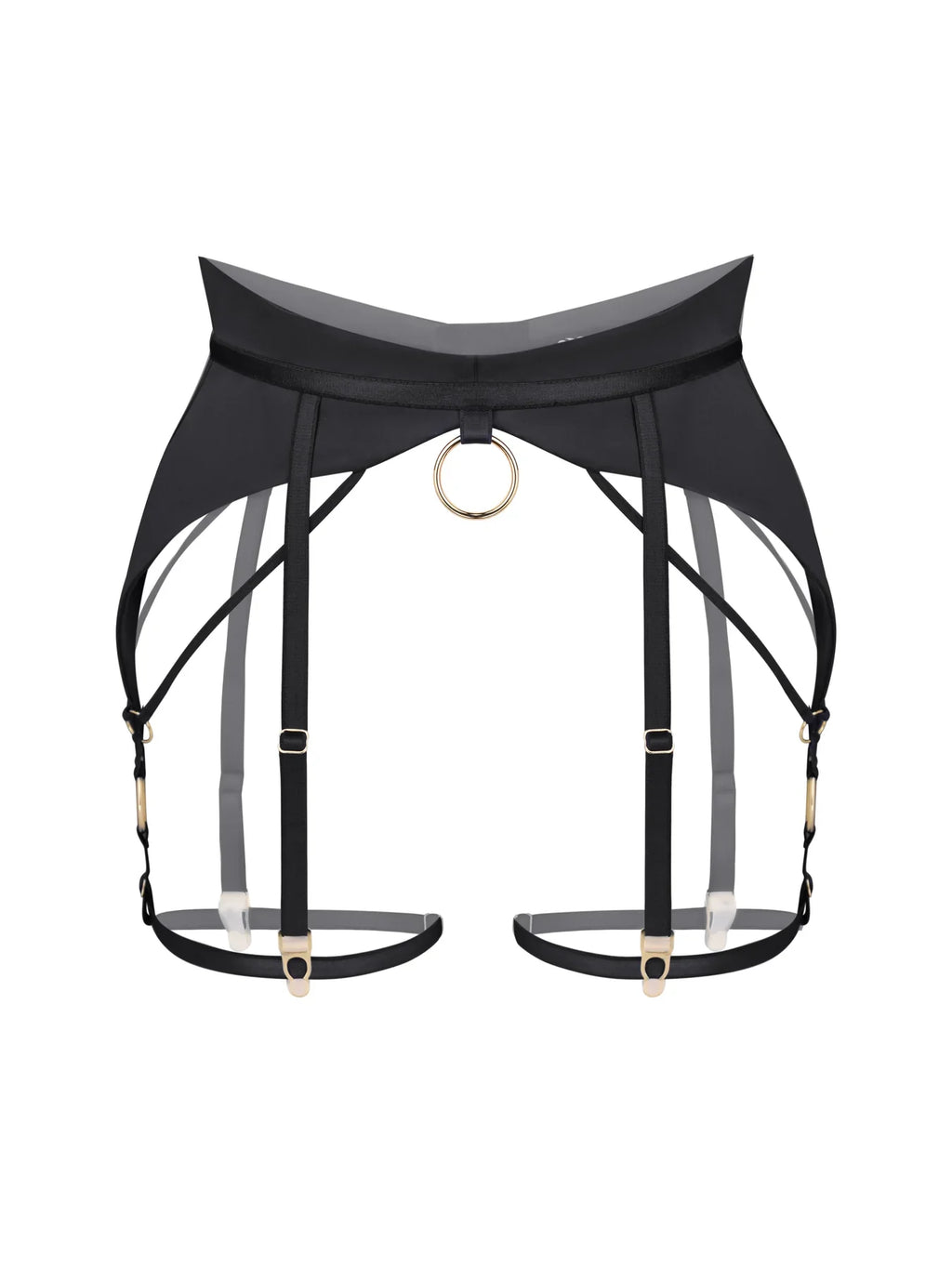 Lunari Black Пояс для панчох