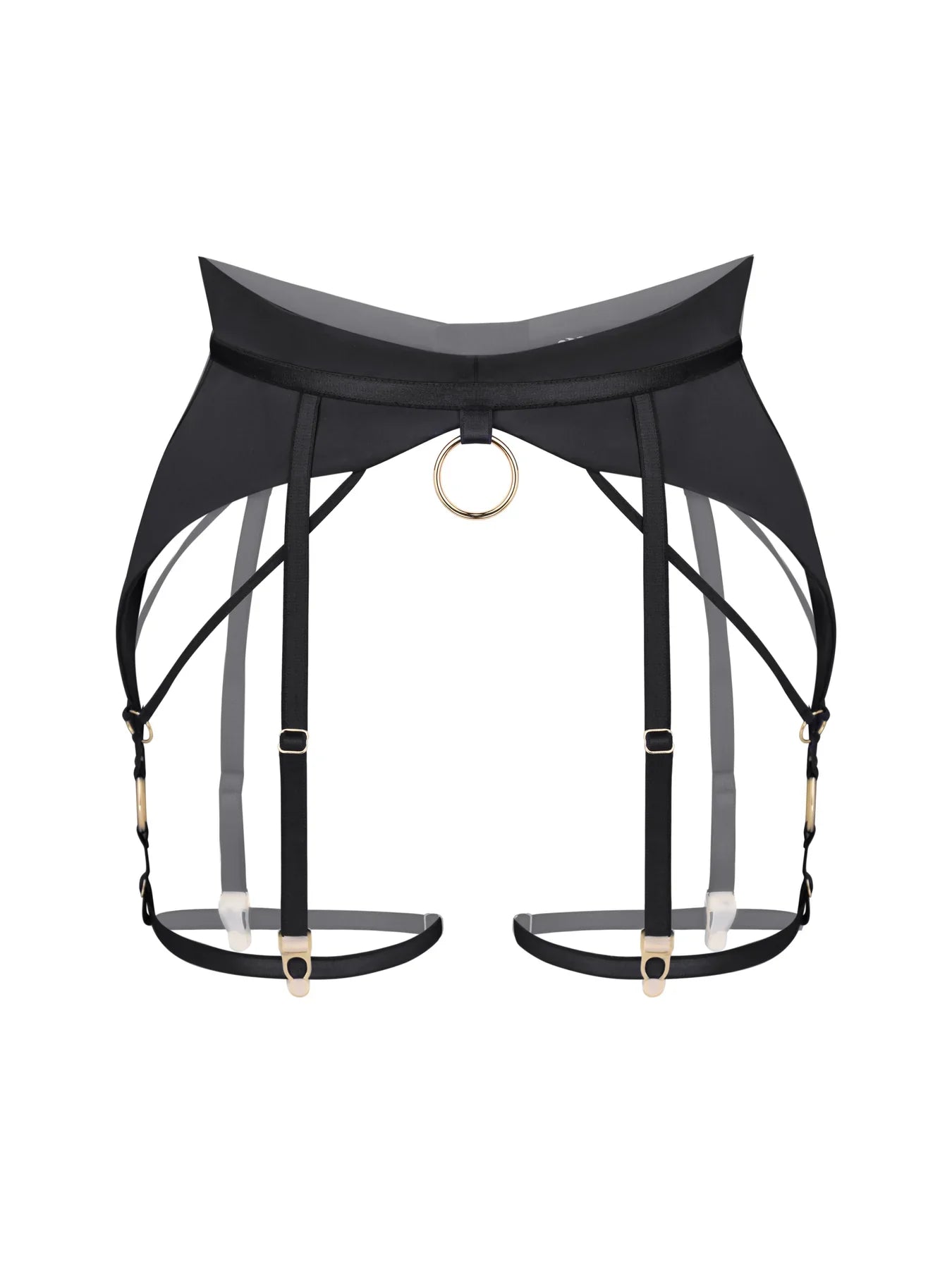 Lunari Black Пояс для панчох
