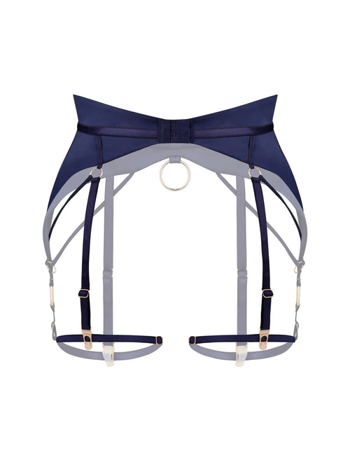 Lunari Navy Пояс для панчох