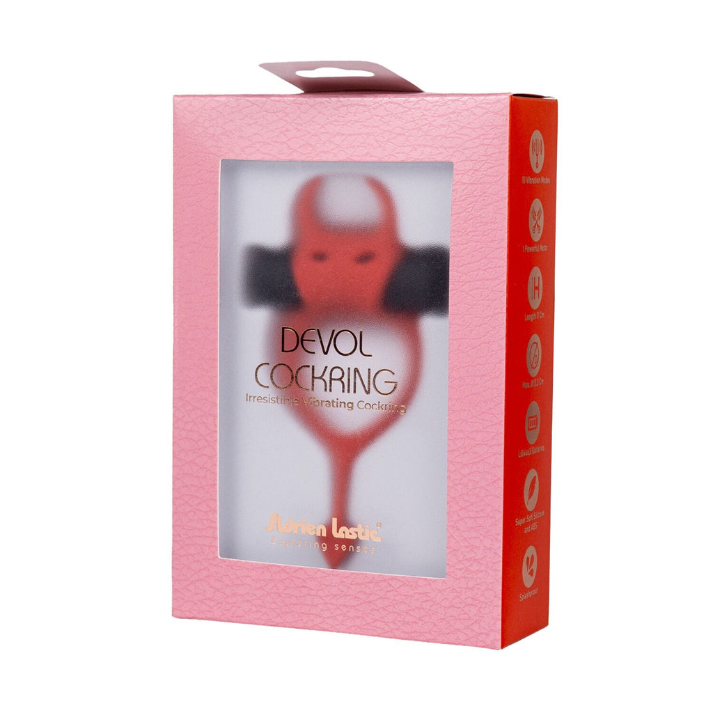 Adrien Lastic Ерекційне кільце Devol Cockring із вібрацією