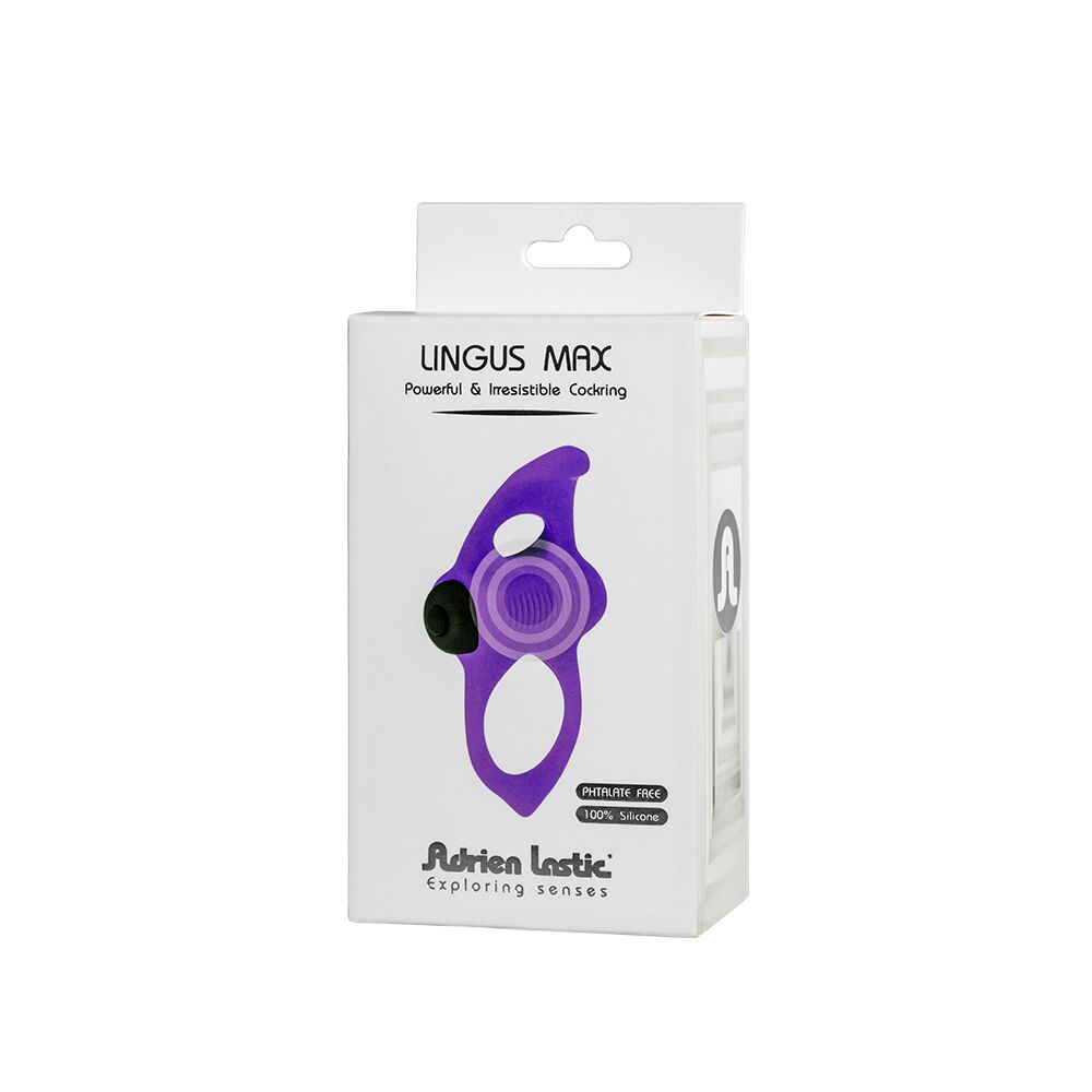 Ерекційне віброкільце Adrien Lastic Lingus MAX