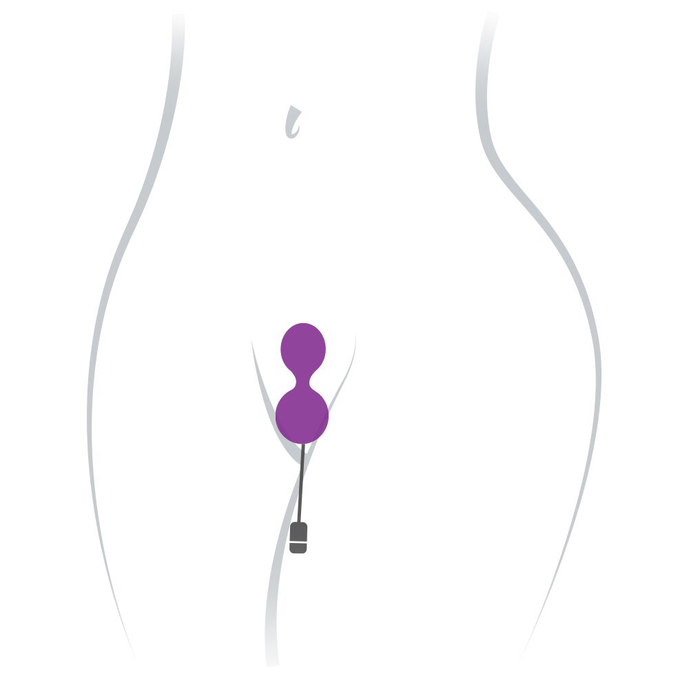 Вагінальні кульки з вібрацією Adrien Lastic Kegel Vibe