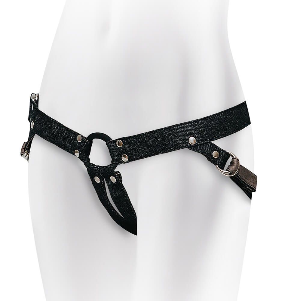 Джинсові трусики для страпона Adrien Lastic Lastic Strap-on