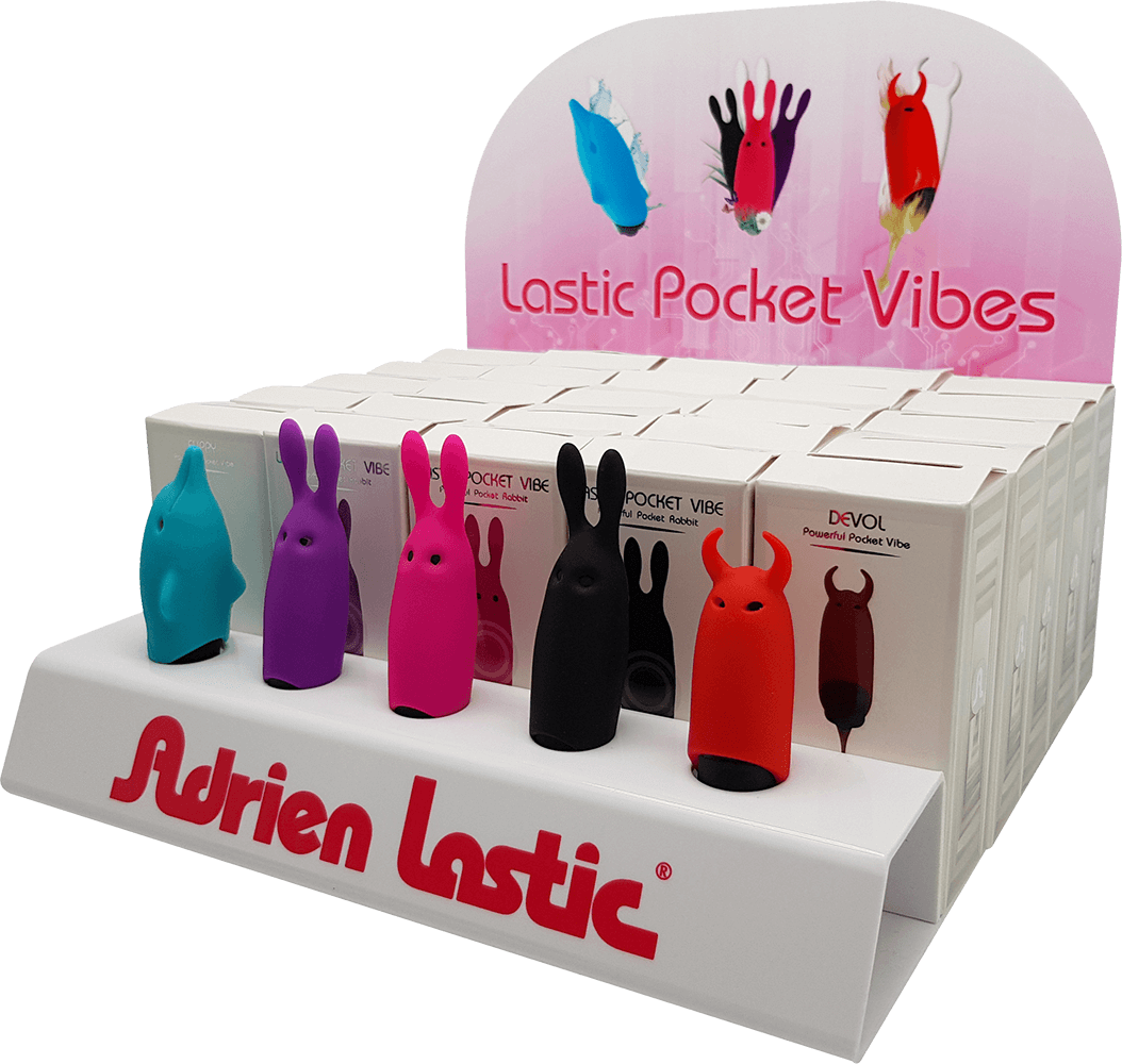 Набір вібраторів Adrien Lastic Promo Pack Pocket Vibe 25 шт + тестери