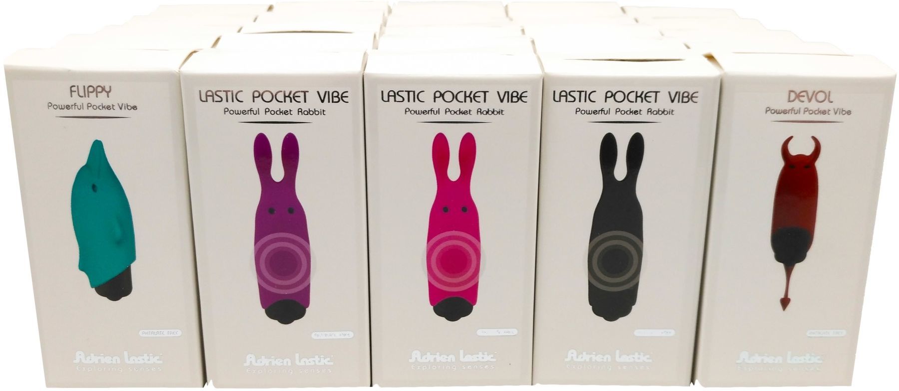 Набір вібраторів Adrien Lastic Pocket Vibe 25 штук
