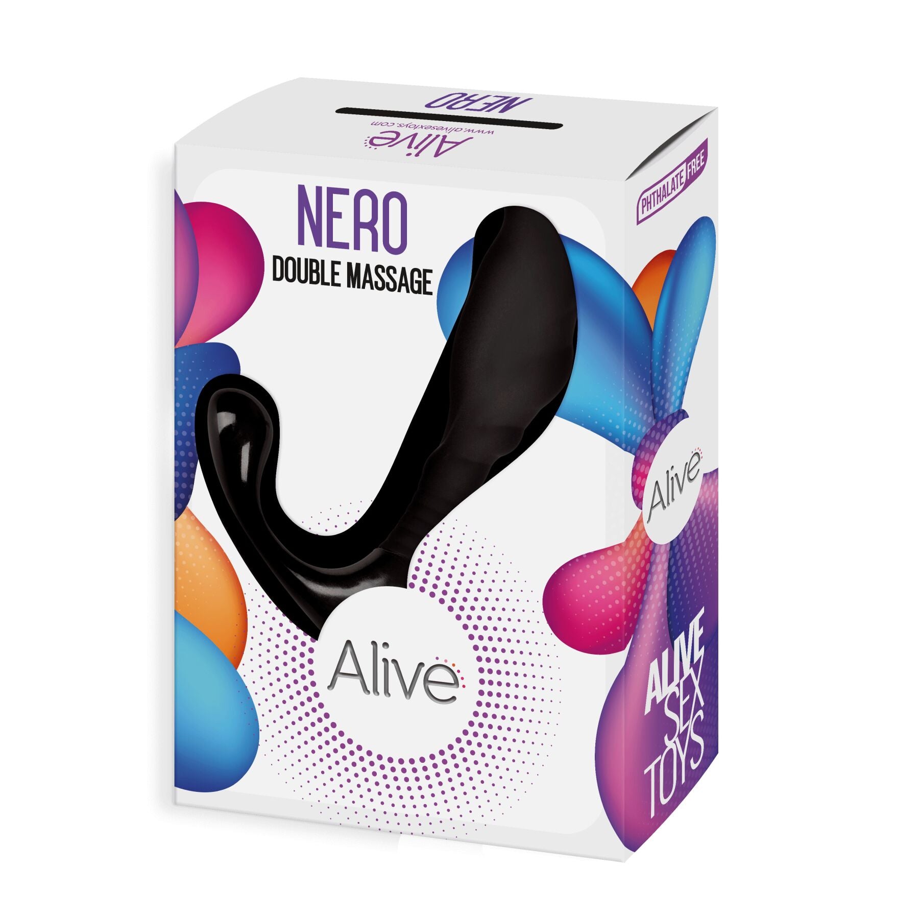 Найдешевший масажер простати Alive Nero для новачків