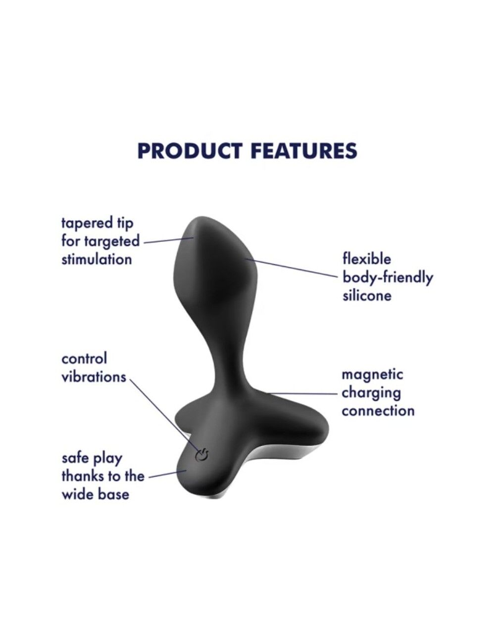 Анальна пробка з вібрацією Satisfyer Game Changer