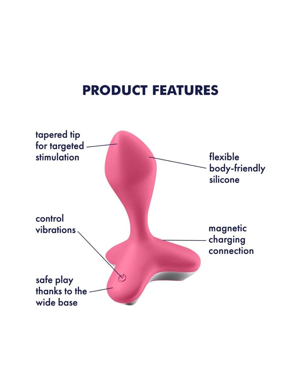 Анальна пробка з вібрацією Satisfyer Game Changer