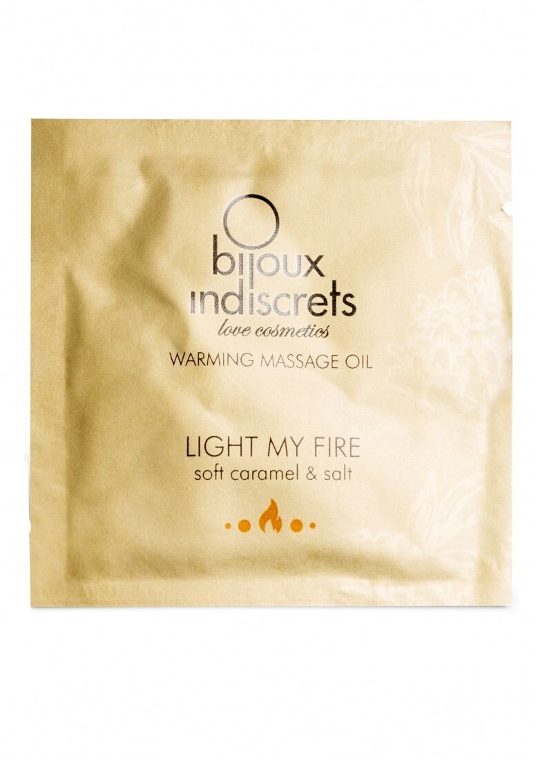 Розігрівальна олія Bijoux Indiscrets Light my Fire