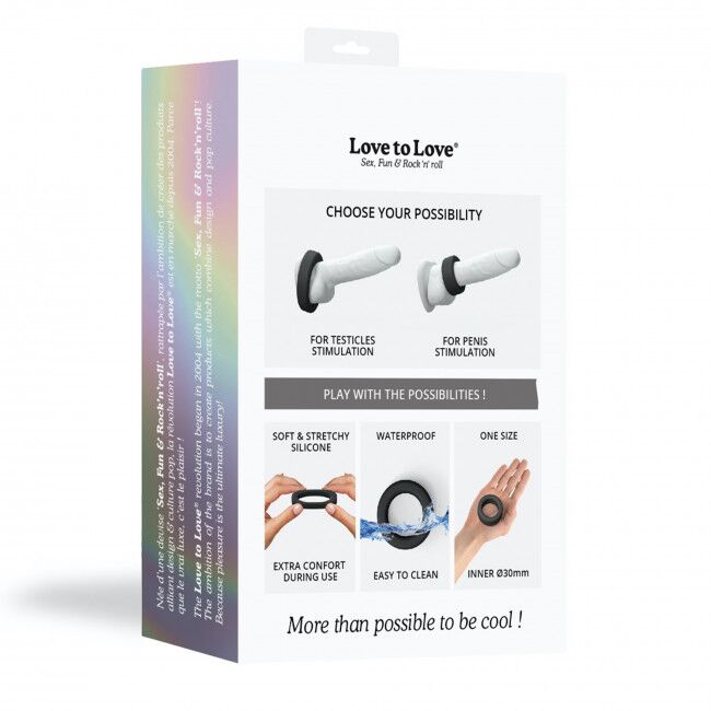 Ерекційне кільце широке Love To Love COOL RING
