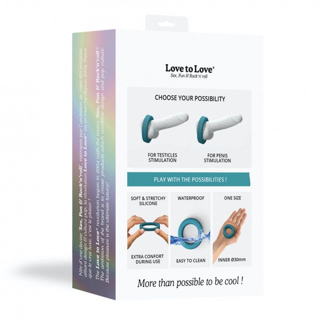 Ерекційне кільце широке Love To Love COOL RING