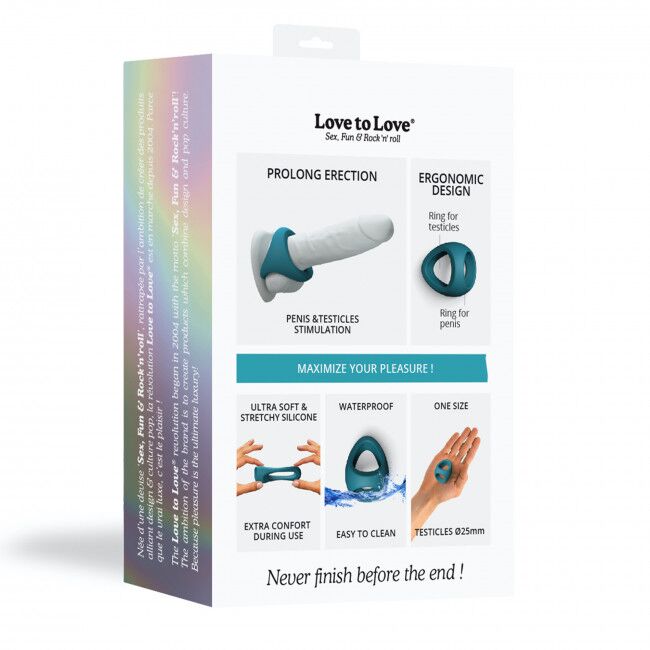 Ерекційне кільце подвійне Love To Love FLUX RING