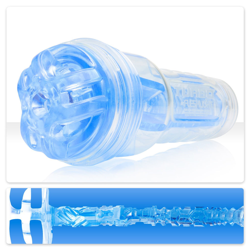 Мастурбатор Fleshlight Turbo Ignition Blue Ice імітатор мінету