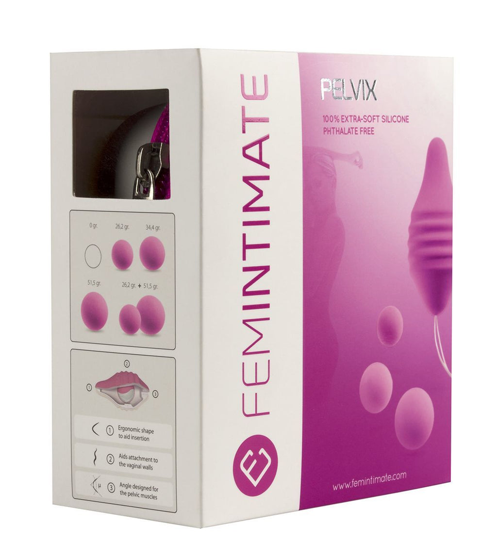 Тренажер Кегеля Femintimate Pelvix Concept з набором вантажів