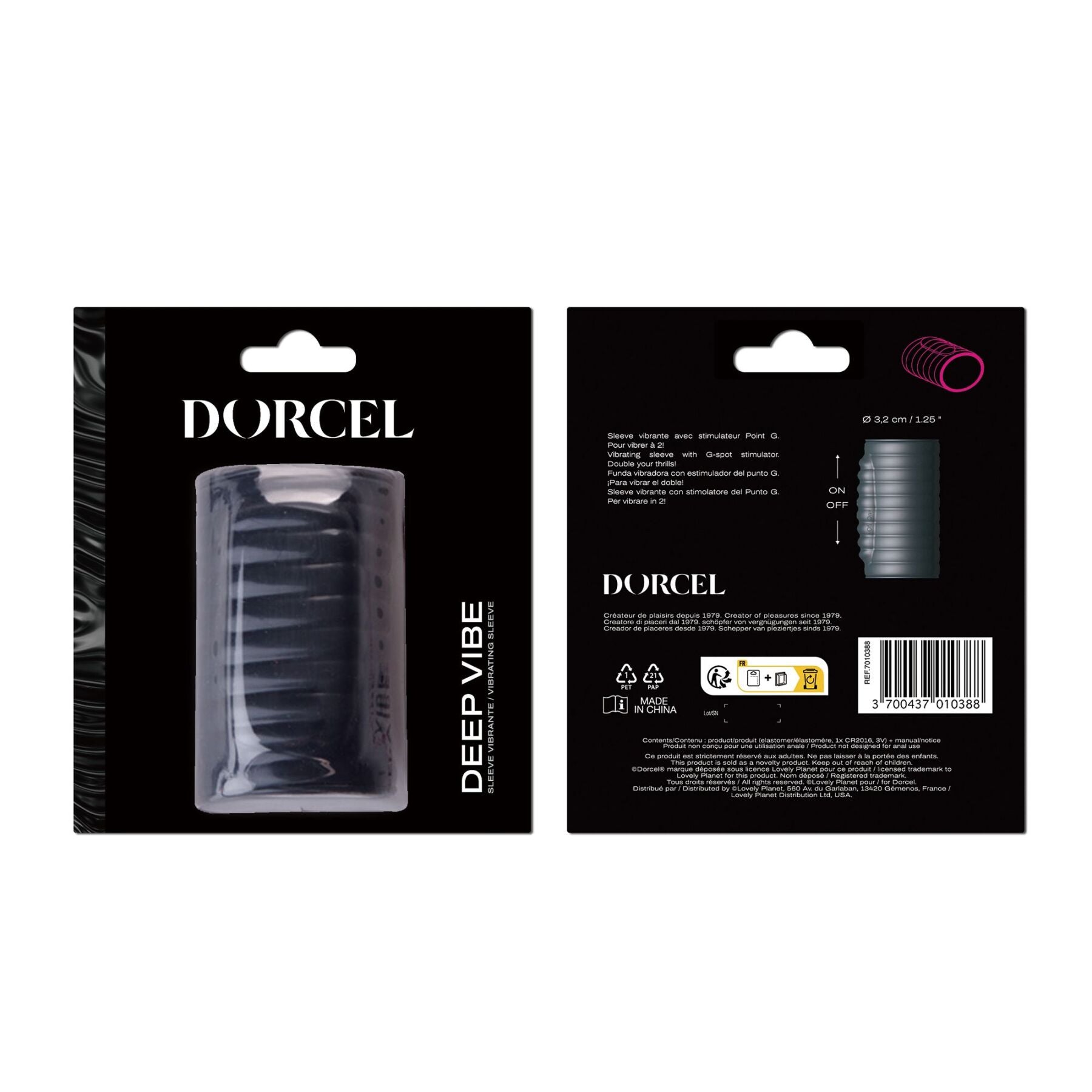 Вібронасадка Dorcel Deepvibe для стимуляції