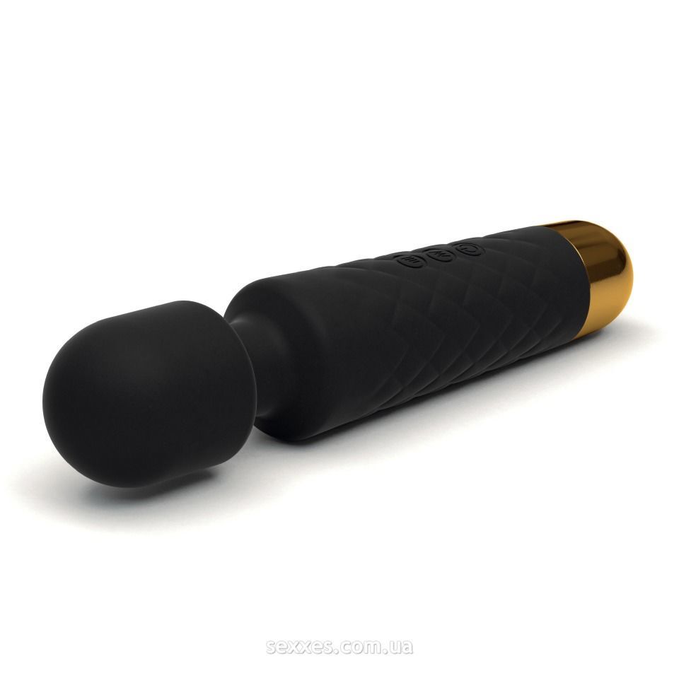 Мінівібромасажер Dorcel Wand Wanderful Black потужний