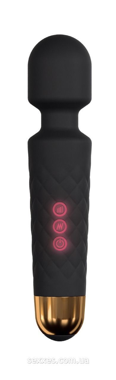 Мінівібромасажер Dorcel Wand Wanderful Black потужний