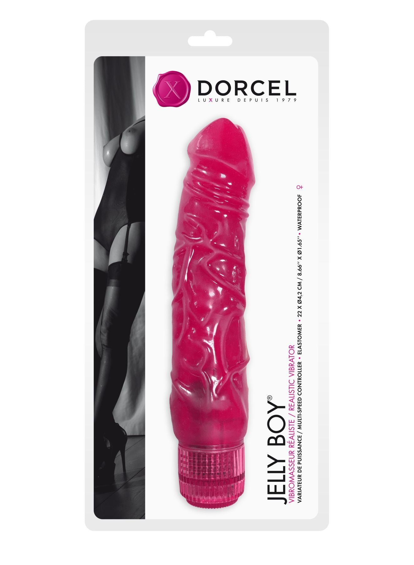 Фалоімітатор вібратор Dorcel Jelly Boy