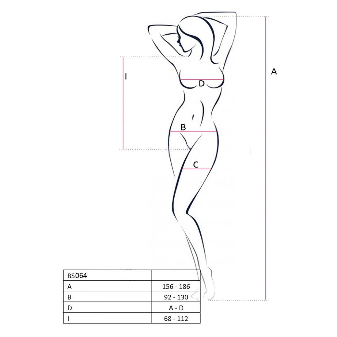 Бодістокінг Passion BS BS064
