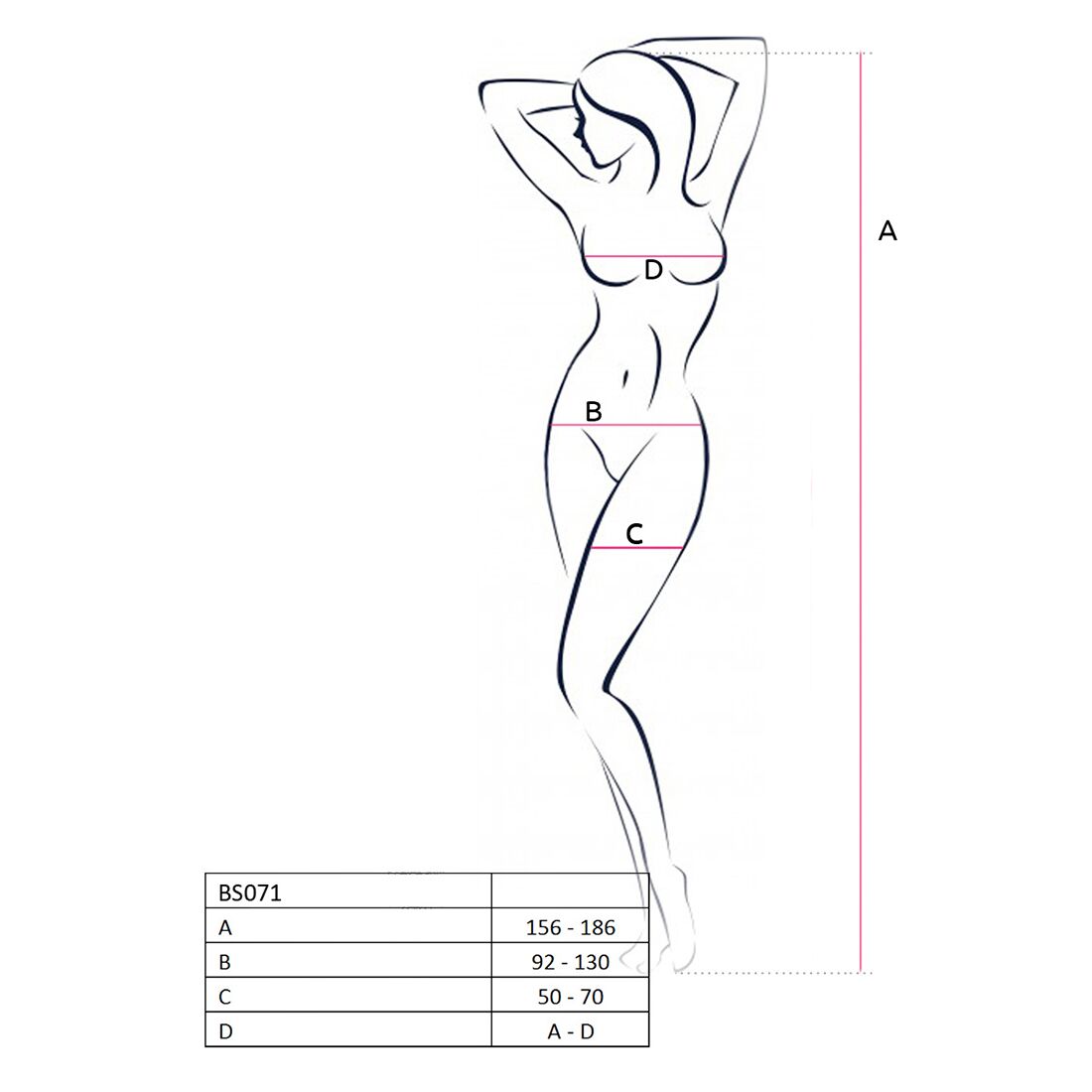Бодістокінг Passion BS BS071