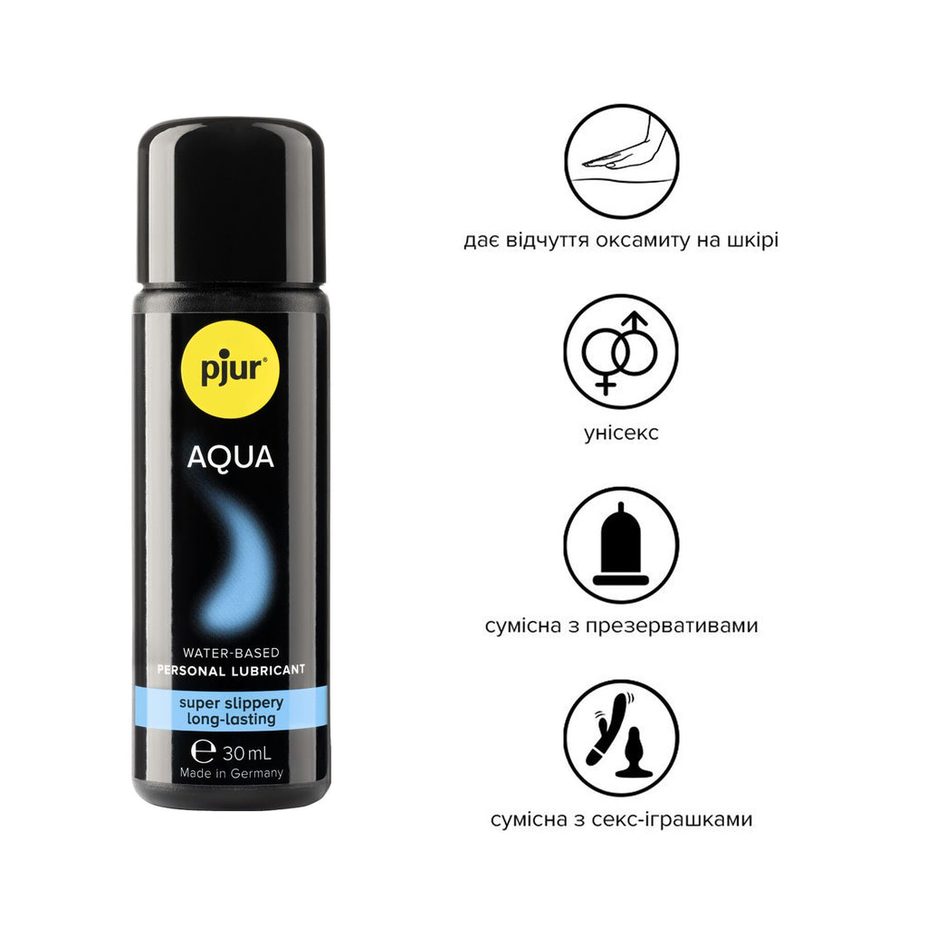 Лубрикант на водній основі Pjur Aqua