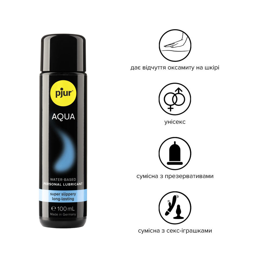 Лубрикант на водній основі Pjur Aqua