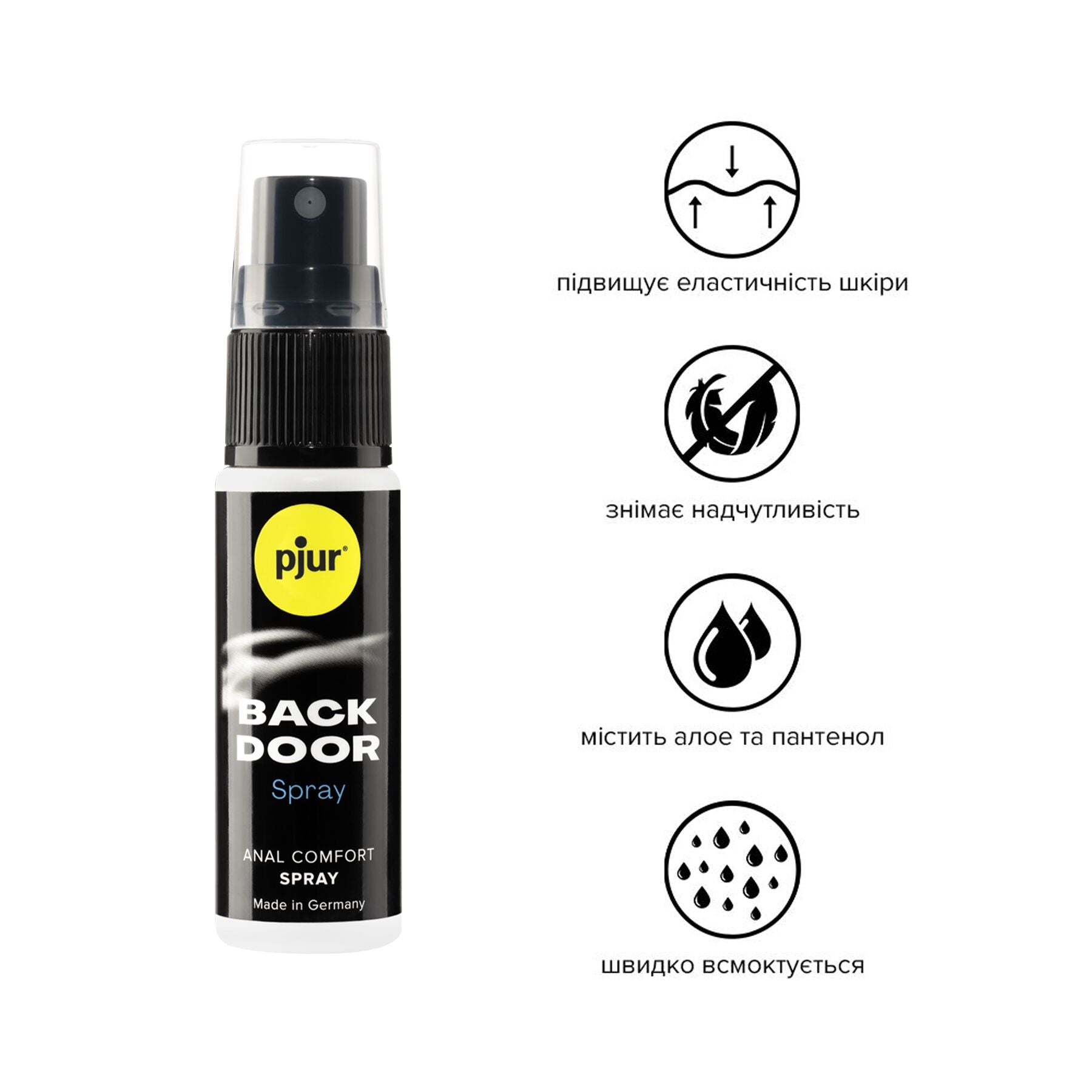 Анальний лубрикант Pjur BACK DOOR spray