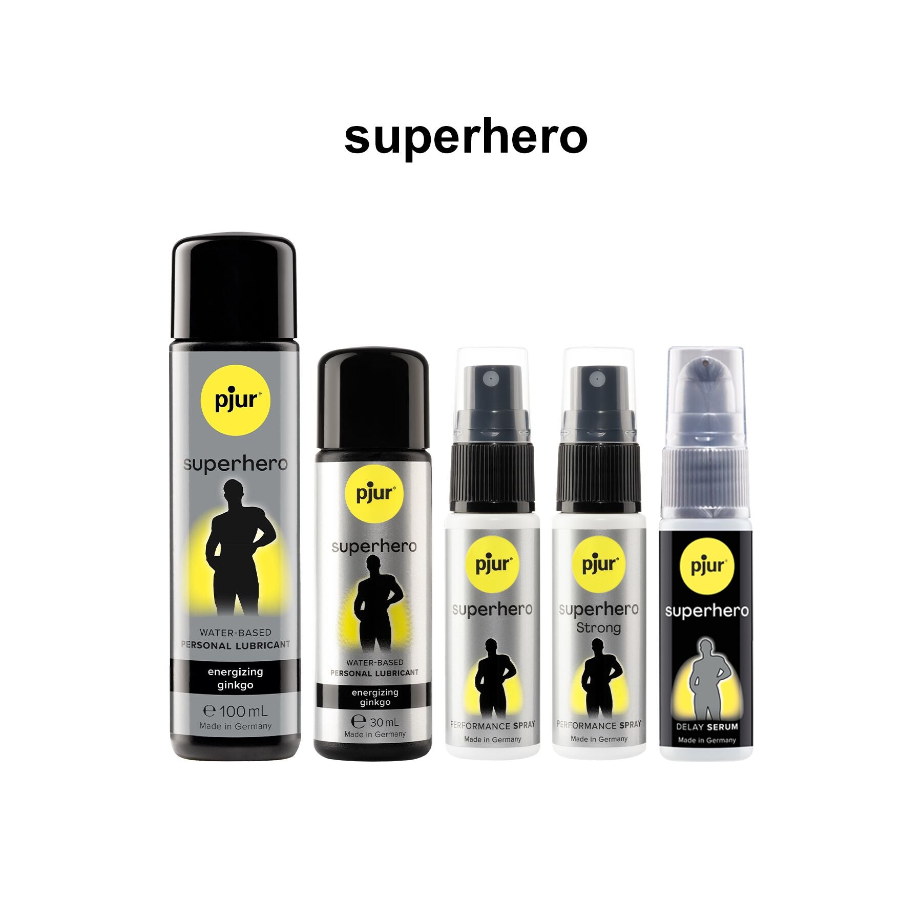 Лубрикант на водній основі Pjur Superhero Energizing glide