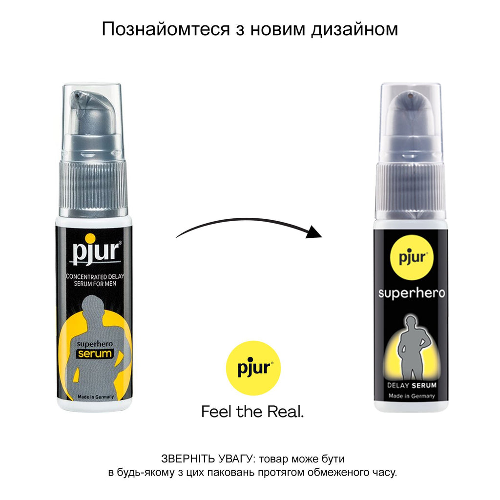Сироватка-пролонгатор pjur Superhero Delay Serum