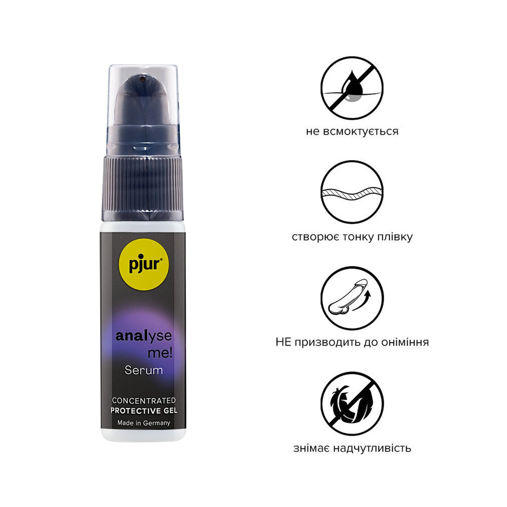 Анальний лубрикант Pjur analyse me! Serum