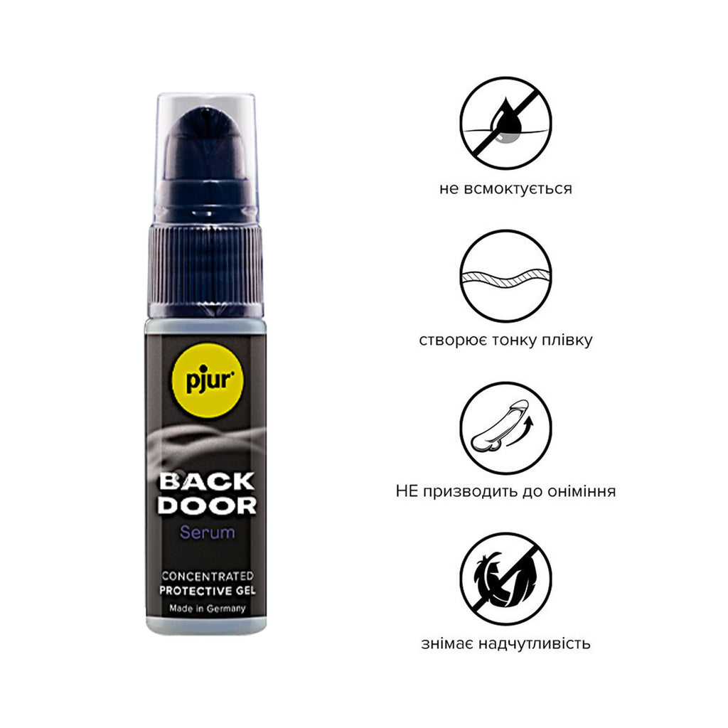 Анальний лубрикант Pjur BACK DOOR Serum