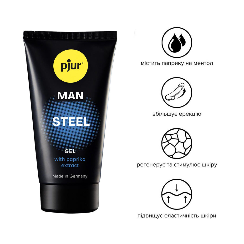 Гель-стимулятор для пеніса pjur MAN Steel Gel