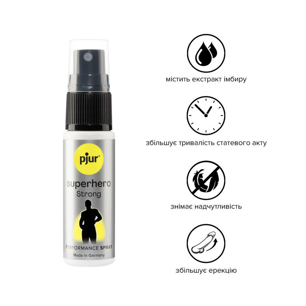 Спрей-пролонгатор pjur Superhero Strong Spray