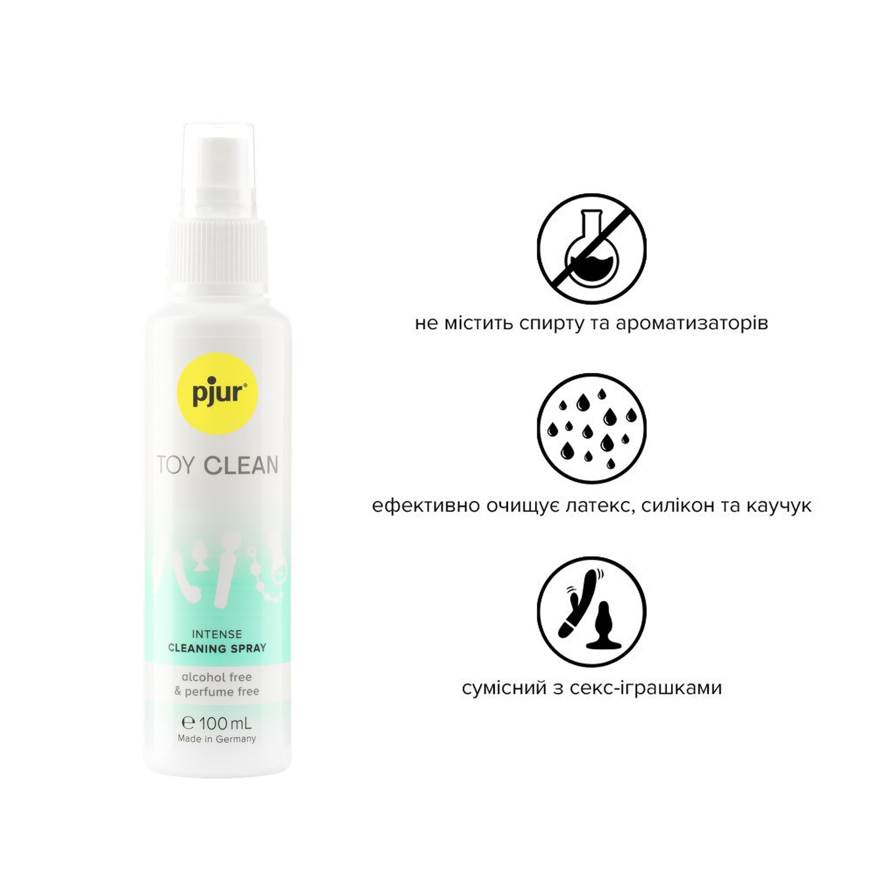 Антибактеріальний спрей для секс-іграшок Pjur Toy Clean