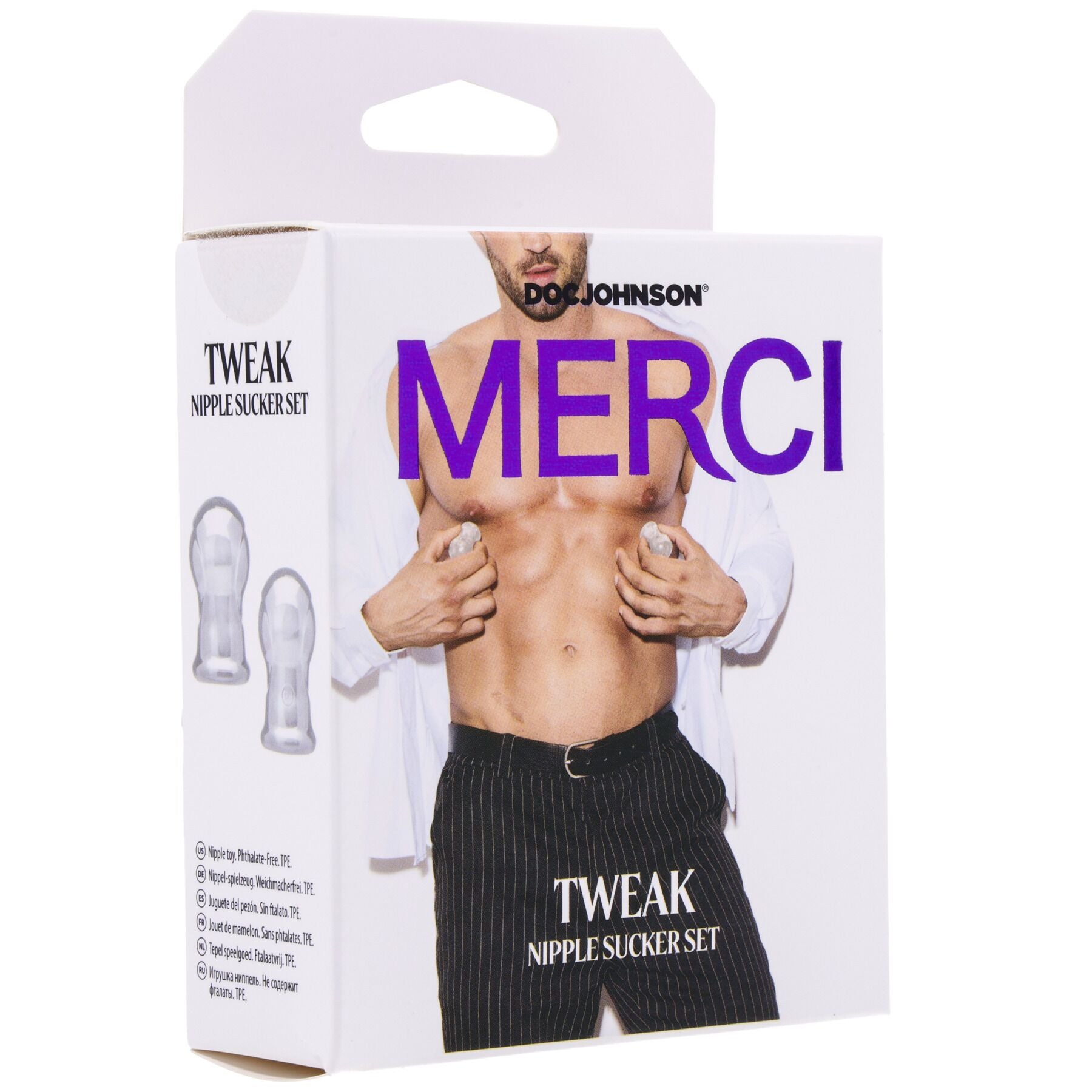 Присоски для сосків Doc Johnson Merci - Tweak