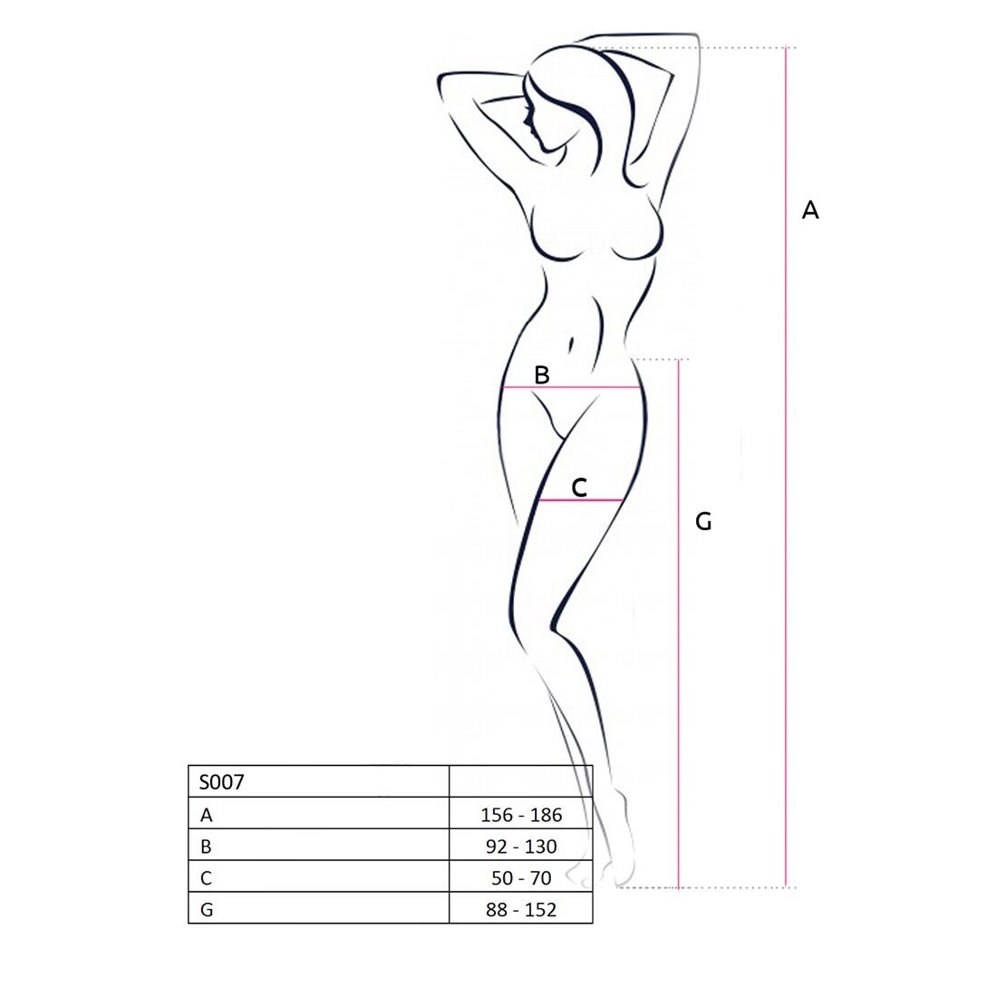 Сітчасті панчохи-стокінги Passion S018