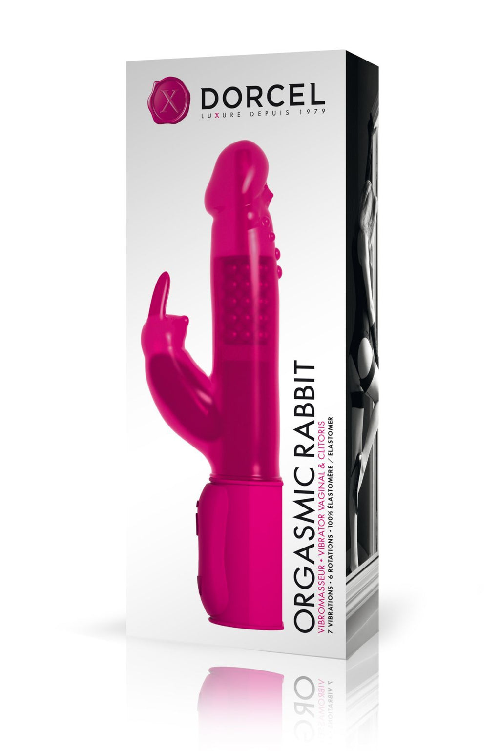 Вібратор-кролик Dorcel Orgasmic Rabbit з перлинним масажем