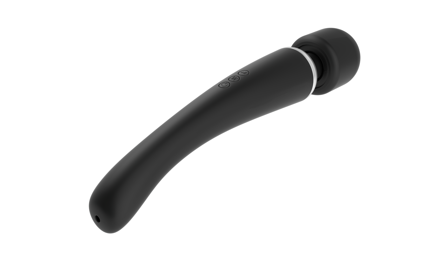 Потужний вібромасажер Dorcel Megawand Black перезаряджуваний