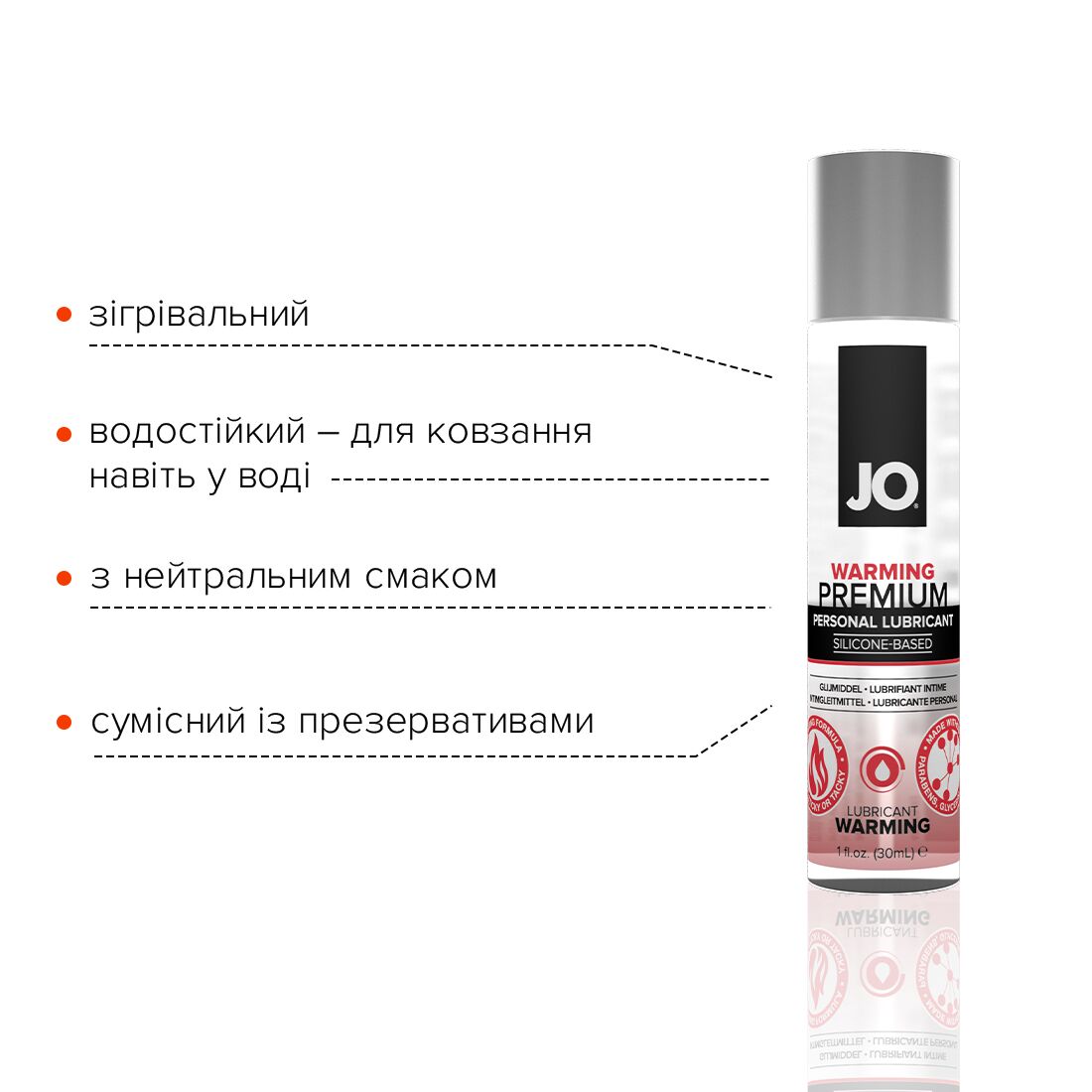 Лубрикант на силіконовій основі JO PREMIUM