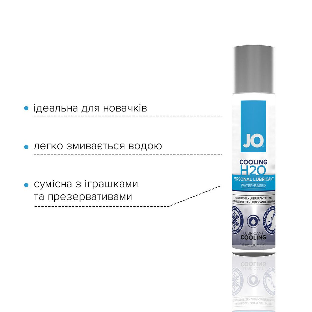 Лубрикант на водній основі JO H2O Cooling