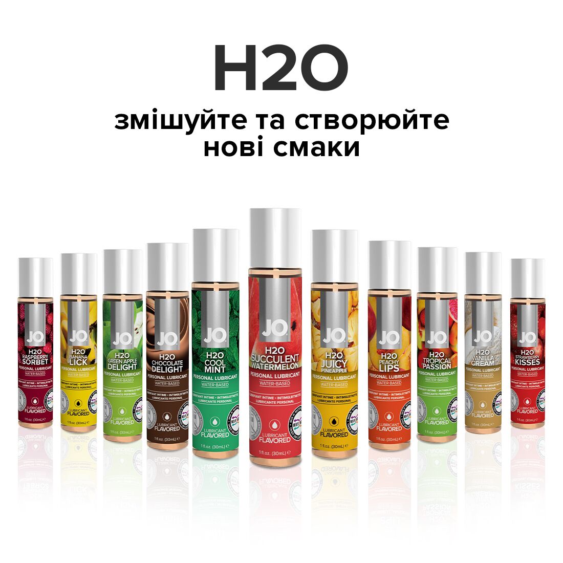 Лубрикант на водній основі JO H2O