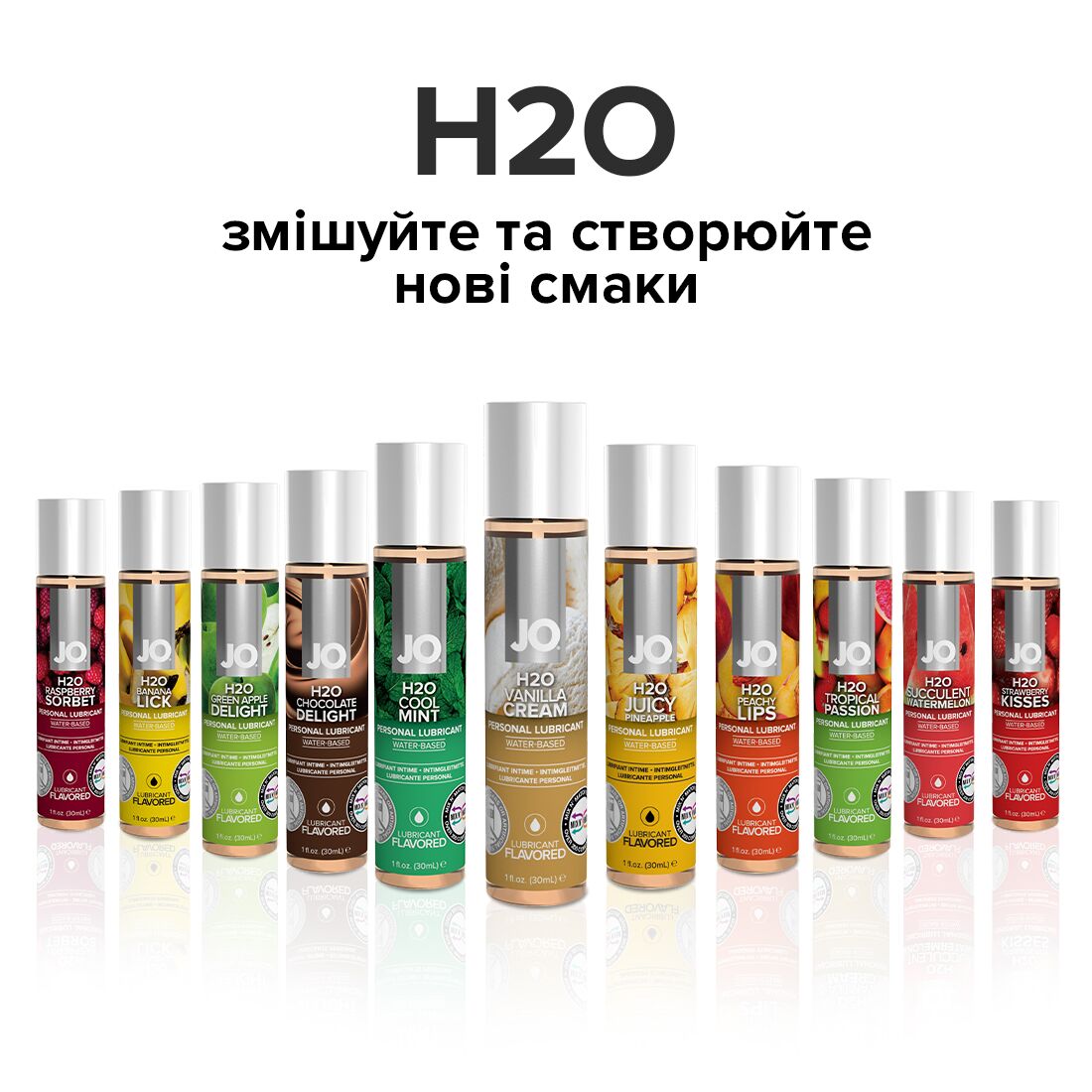 Лубрикант на водній основі JO H2O