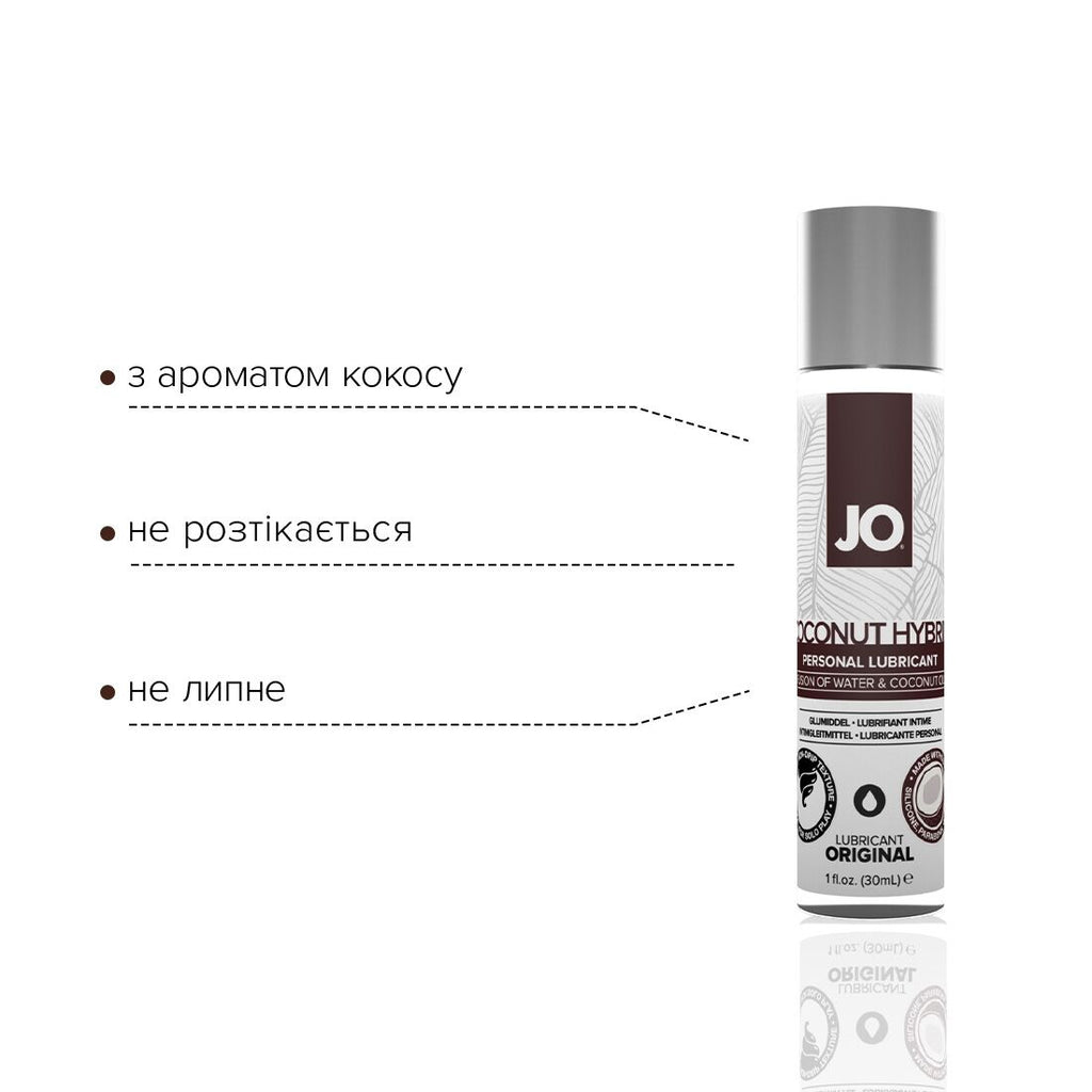 Крем-лубрикант JO Coconut Hybrid